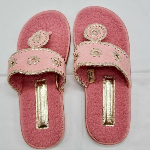 Jack Rogers Women's Faux Fur Sandals NWT - Picture 3 of 4